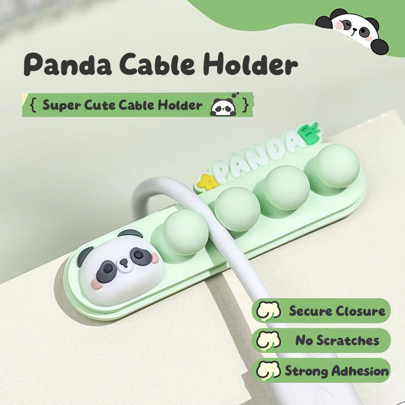 Cartoon Panda Cable Holder: Se – Cable Management Box recenzja i cena