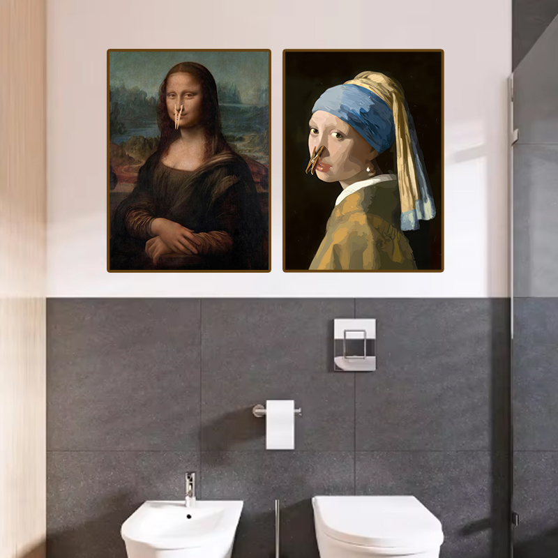 1pc Funny Abstract Bathroom To – Home Office Youtube recenzja i cena