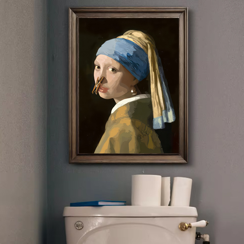 1pc Funny Abstract Bathroom To – Home Office Youtube recenzja i cena