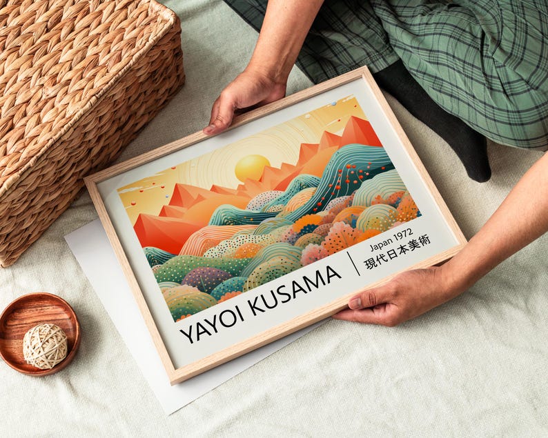1pc Yayoi Kusama Abstract Land – Home Office Youtube recenzja i cena