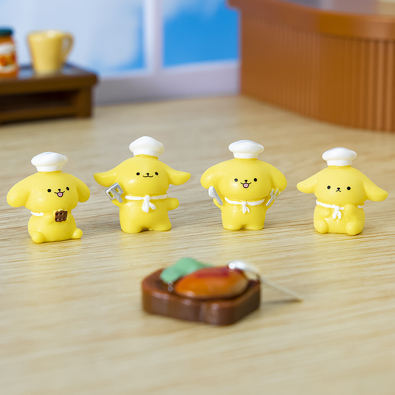 6pcs/set Cute Miniatures Resin – Home Office Freelancer recenzja i cena