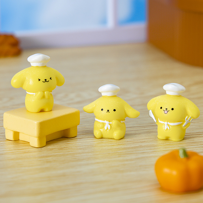 6pcs/set Cute Miniatures Resin – Home Office Freelancer recenzja i cena