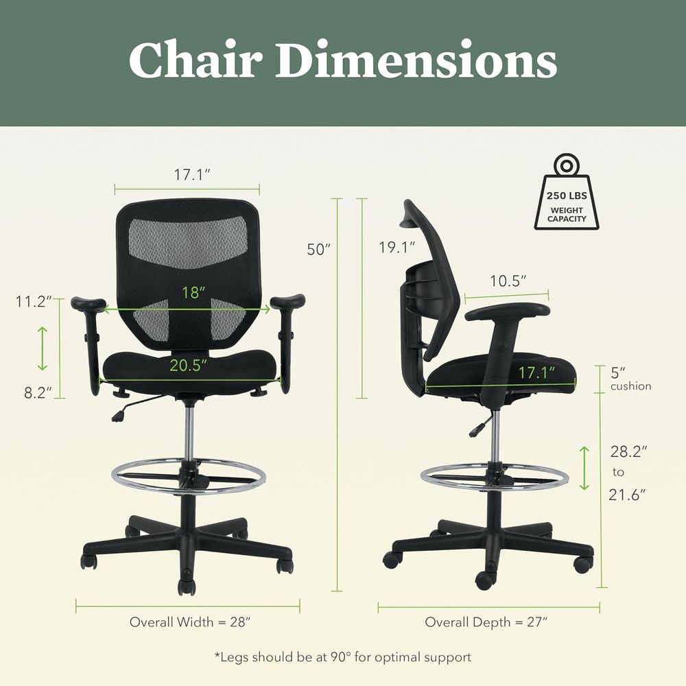 Ergonomic Mesh Standing Office – Home Office Desk recenzja i cena