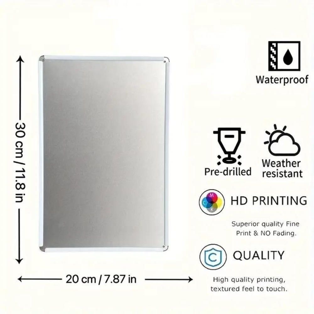 Vintage Metal Wall Decor 2D Ba – Home Office Library recenzja i cena