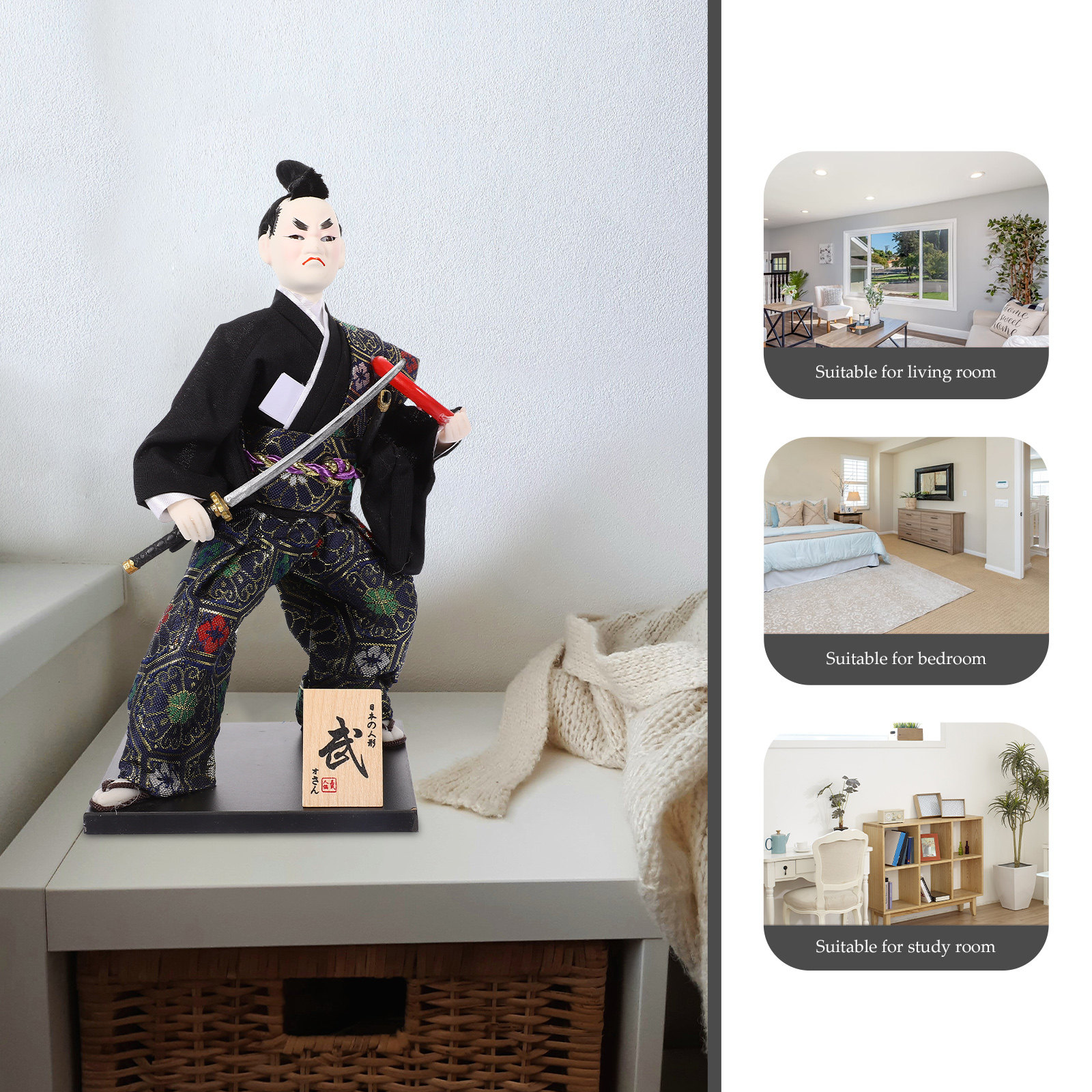Traditional Japanese Samurai D – Home Office Japandi recenzja i cena