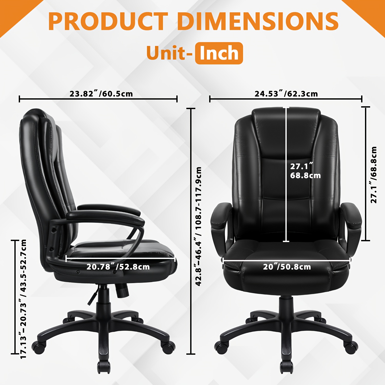 Home Office Desk Chair, 400LBS – Home Office Desk recenzja i cena