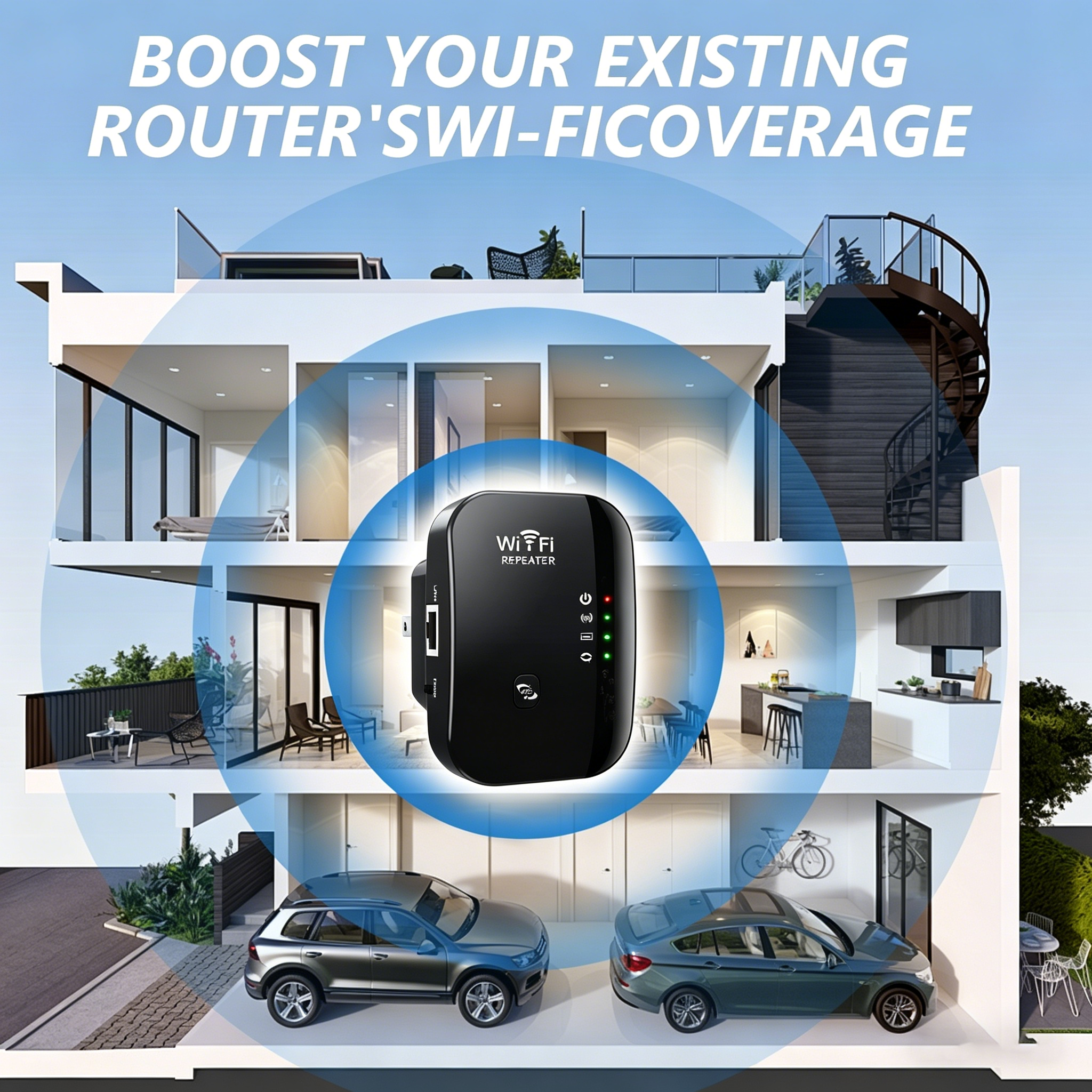Wireless 300M 2.4GHz WiFi Rang – Home Office Jobs recenzja i cena