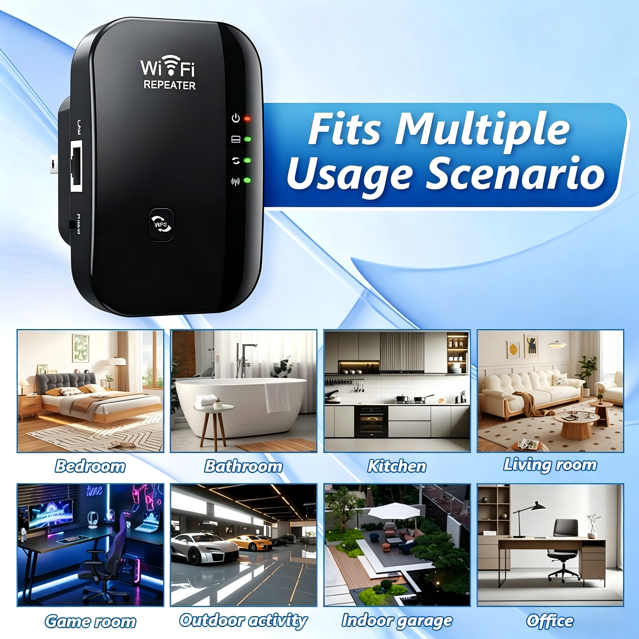 Wireless 300M 2.4GHz WiFi Rang – Home Office Jobs recenzja i cena