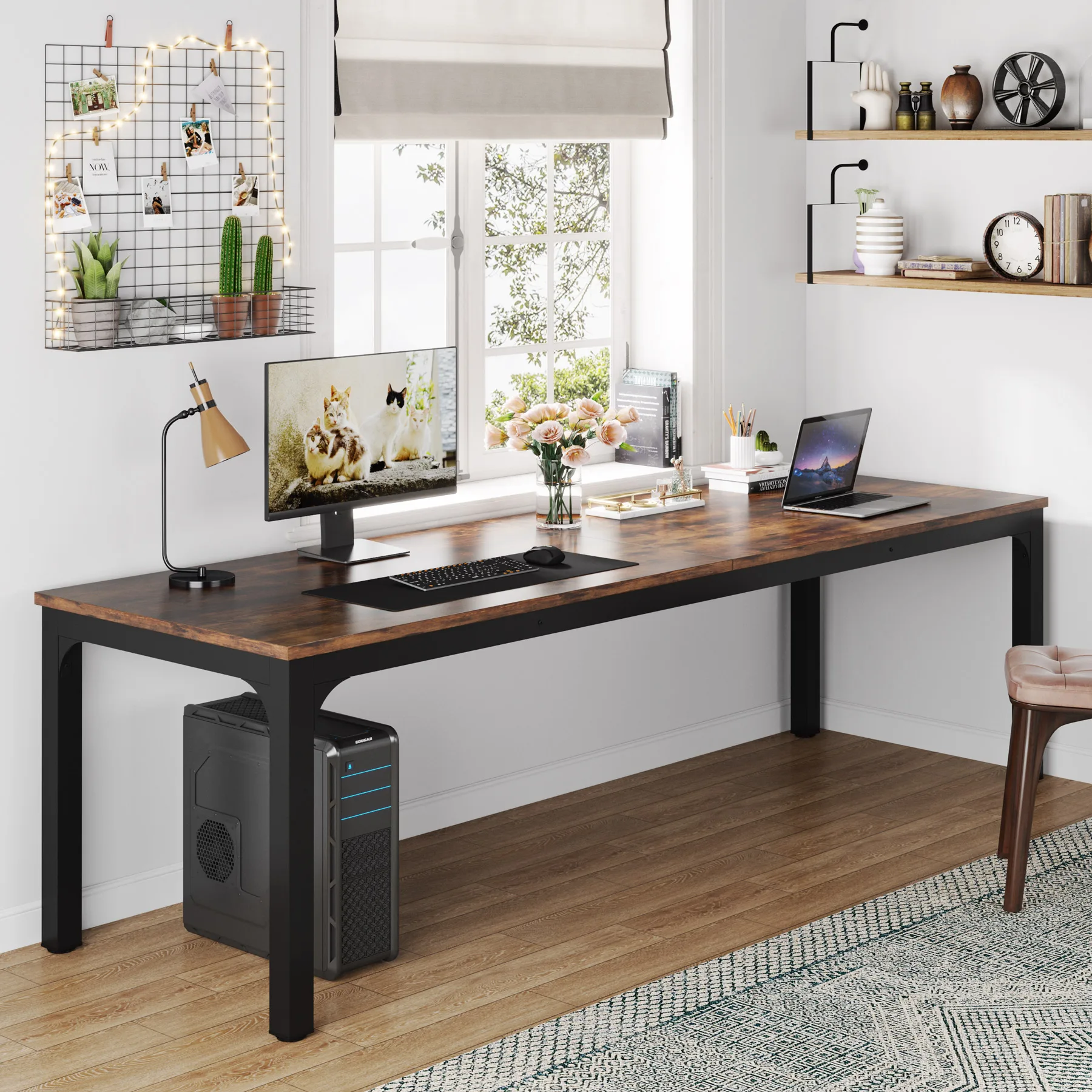 Tribesigns 78.7 Inches Extra L – Home Office Ikea recenzja i cena