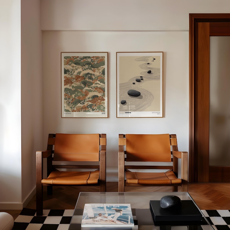 2pcs Japandi Zen Canvas Wall A – Home Office Youtube recenzja i cena