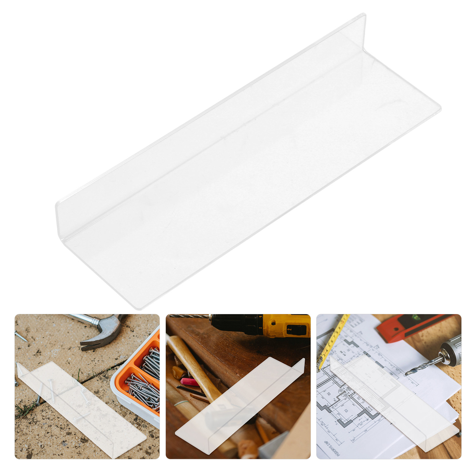 Acrylic Shelf Dividers Transpa – Home Office Library recenzja i cena