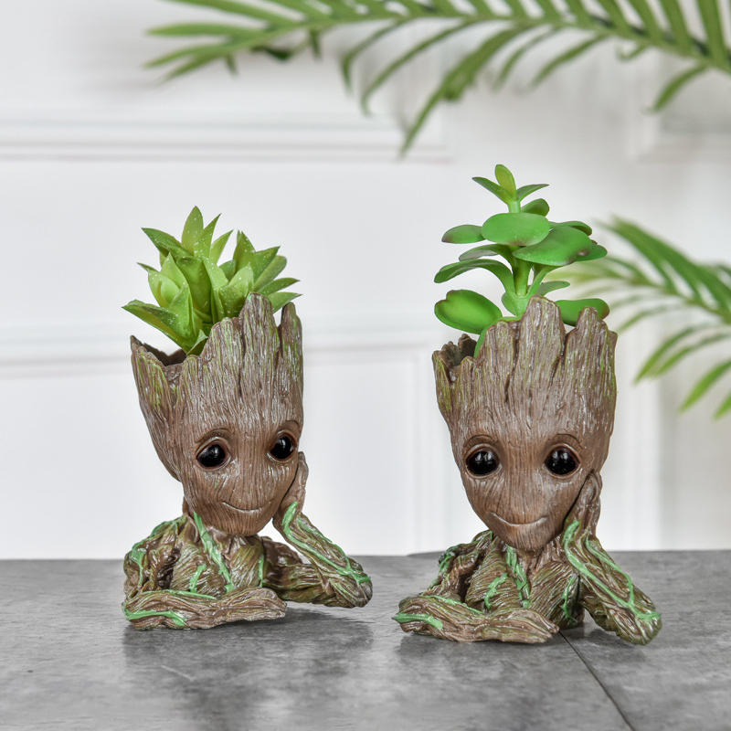 Baby Groot Flower Pot Home Dec – Home Office Romance Manga recenzja i cena