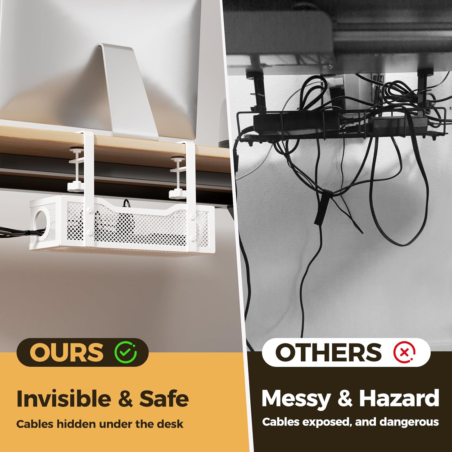 Under Desk Cable Management Tr – Cable Management Box recenzja i cena