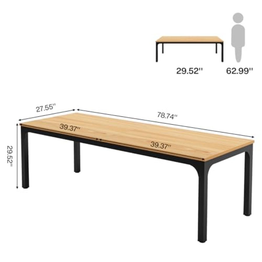 78.7 Inches Extra Long Compute – Home Office Desk recenzja i cena