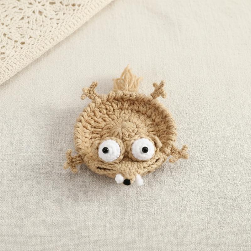 Handmade Crochet Squirrel Coas – Home Office Jobs recenzja i cena