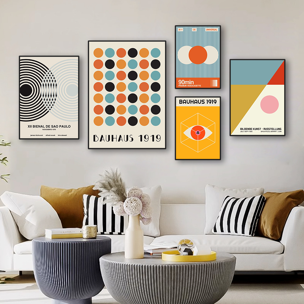 Modern Abstract Bauhaus Archit – Home Office Youtube recenzja i cena