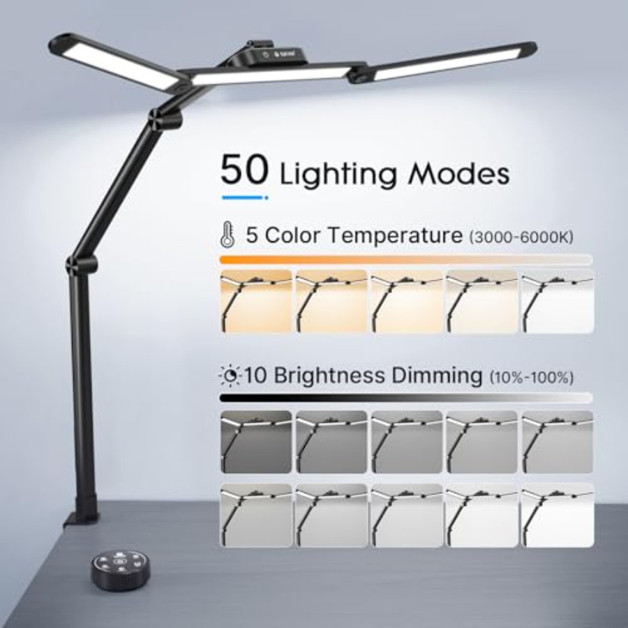 LED Desk Lamp Architect Desk L – Home Office Desk recenzja i cena