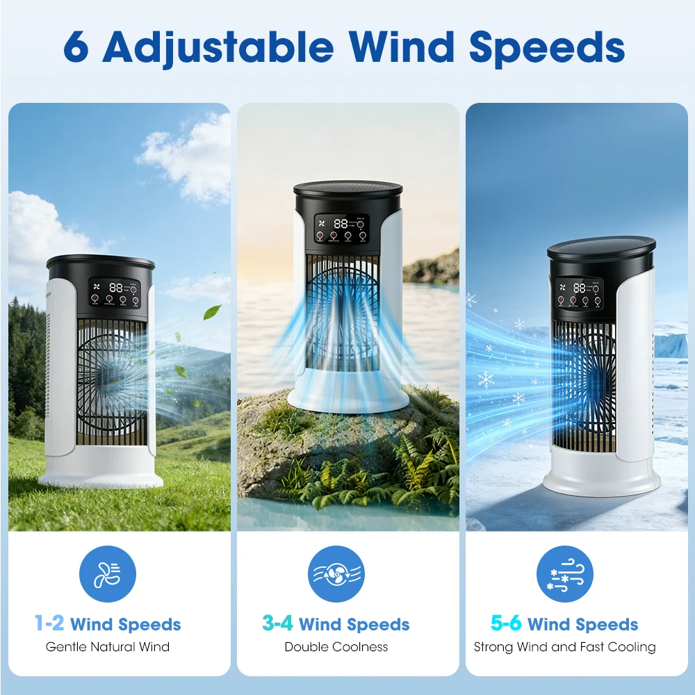 3 In 1 Household Fan Air Condi – Home Office Gear recenzja i cena