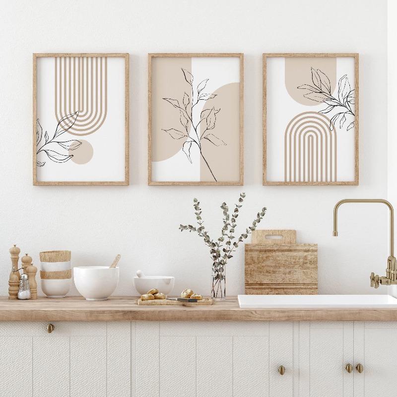 Neutral Wall Art Prints for Mo – Home Office Japandi recenzja i cena