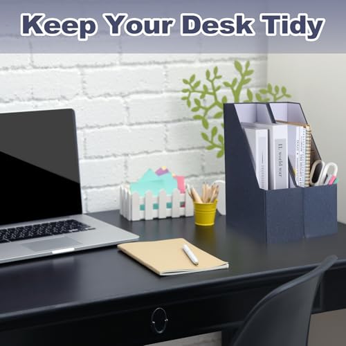 Six Blue Foldable Cardboard Ma – Home Office Library recenzja i cena