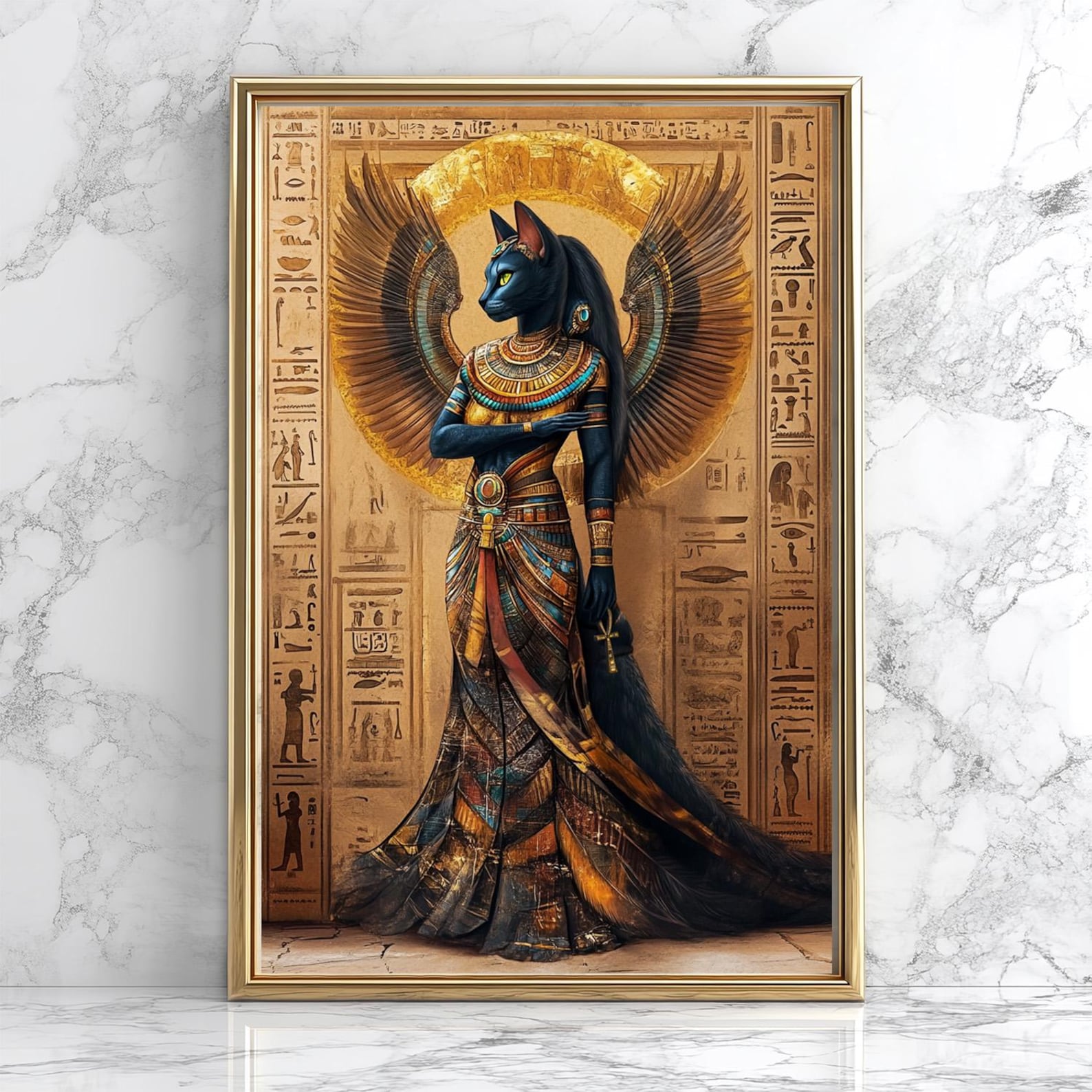 1pc Retro Abstract Goddess Bas – Home Office Youtube recenzja i cena