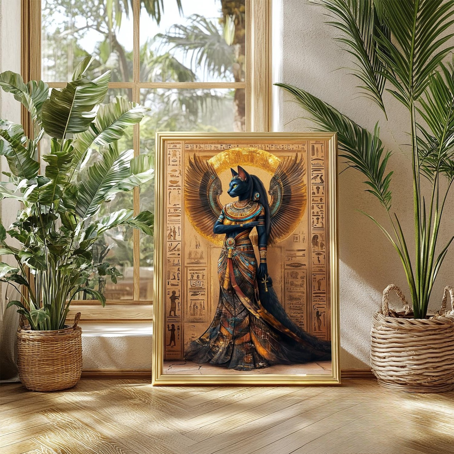 1pc Retro Abstract Goddess Bas – Home Office Youtube recenzja i cena