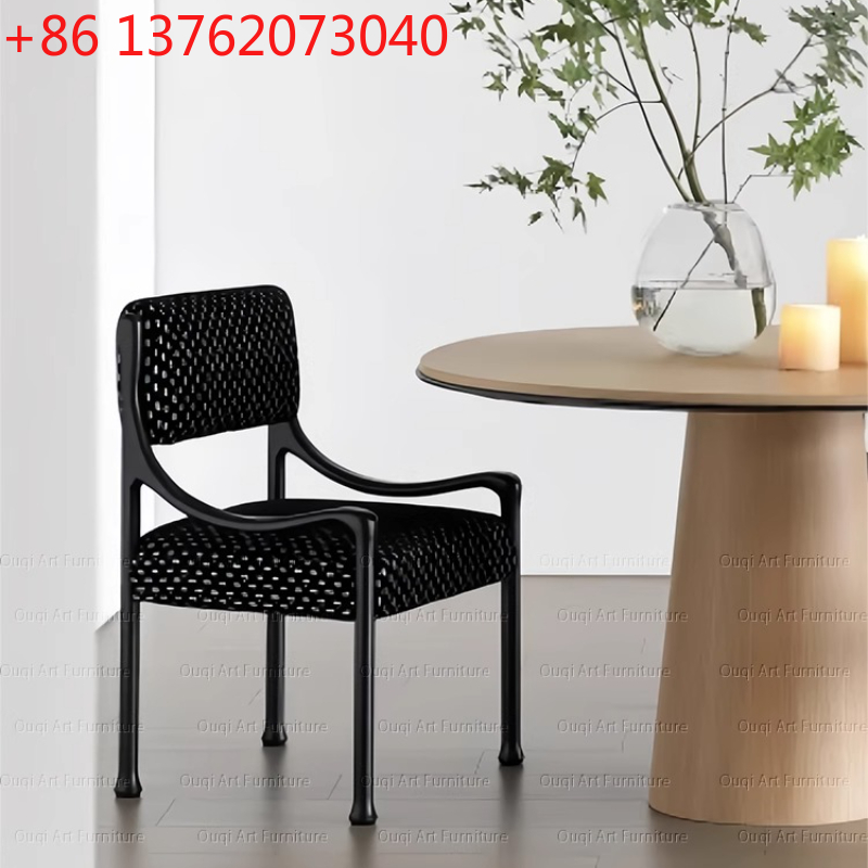 Luxury Black Dining Chair Mini – Home Office Japandi recenzja i cena