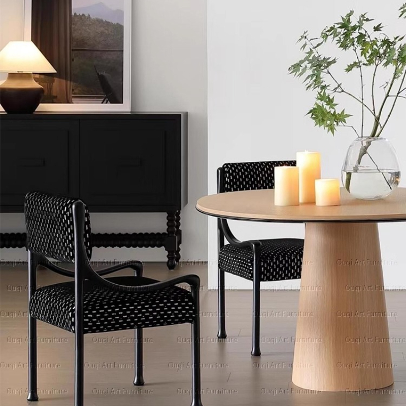 Luxury Black Dining Chair Mini – Home Office Japandi recenzja i cena