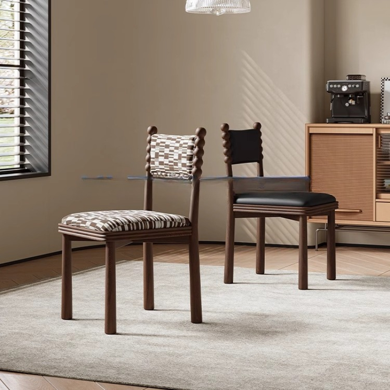 Modern Minimalist Dining Chair – Home Office Japandi recenzja i cena