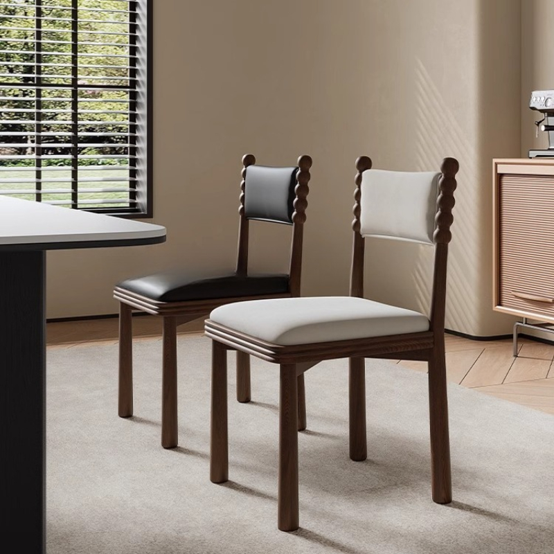 Modern Minimalist Dining Chair – Home Office Japandi recenzja i cena