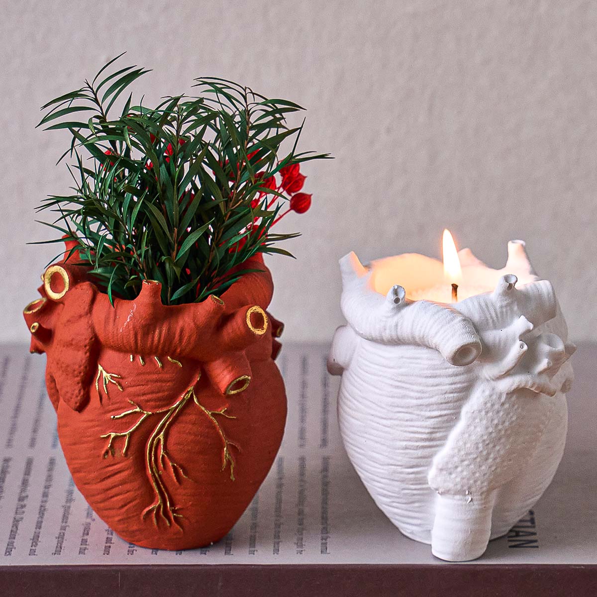 Simulation Heart Vase Silicone – Home Office Gear recenzja i cena
