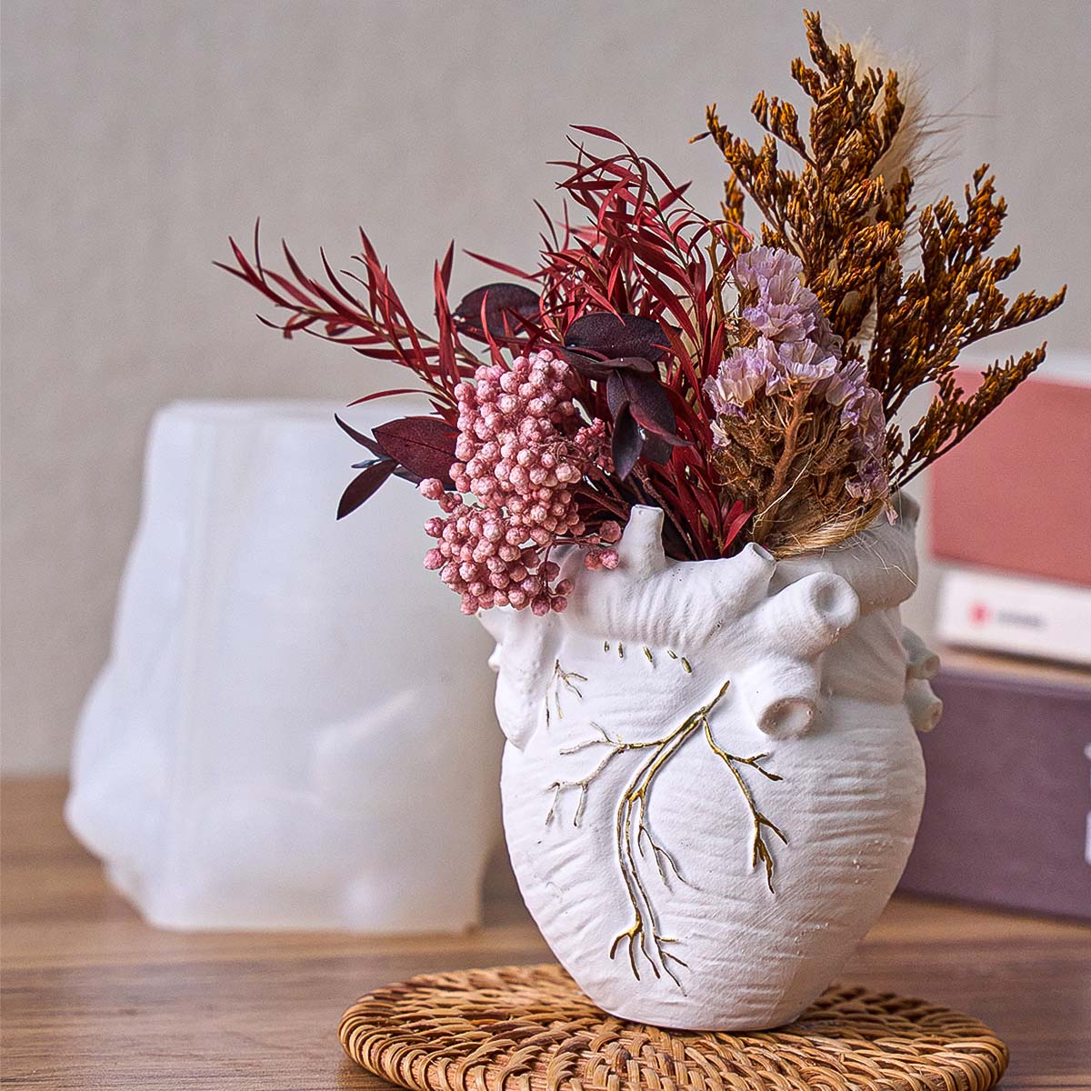 Simulation Heart Vase Silicone – Home Office Gear recenzja i cena