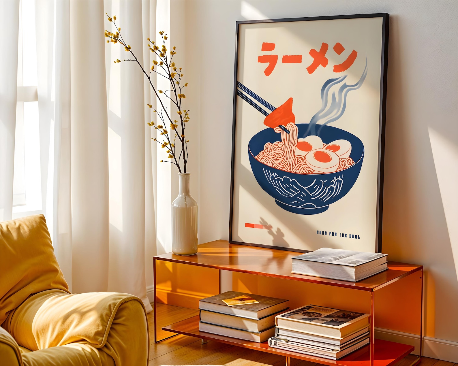 Japanese Ramen Canvas Prints – – Home Office Japandi recenzja i cena
